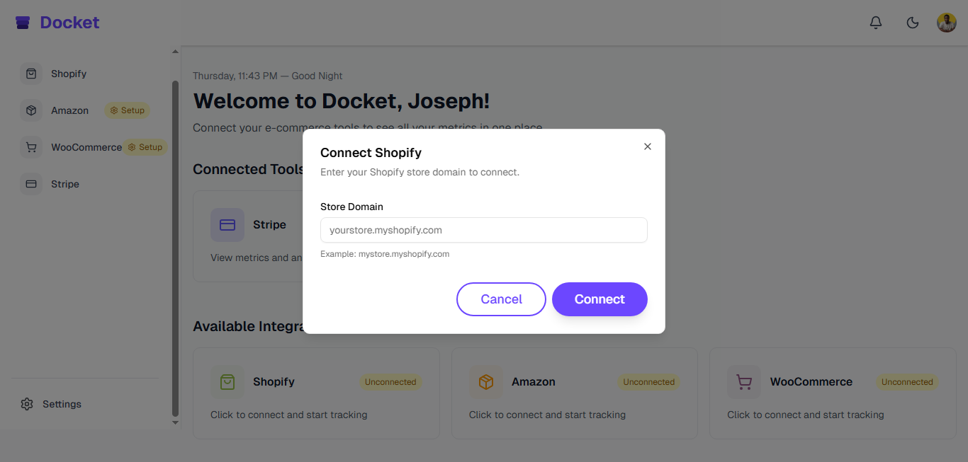 One-Click Integrations
